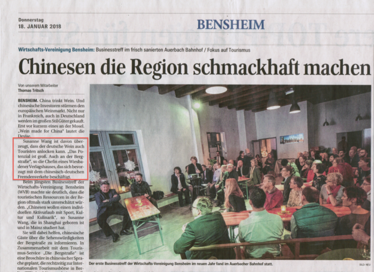 Bergstrasser Tagsblatt am 18. Jan. 2018
